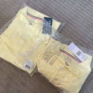 2 brand new school uniform shirts